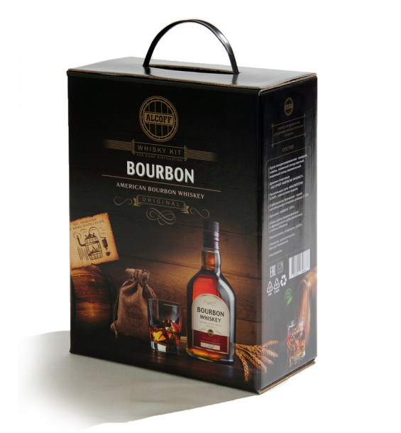 НАБОР ИНГРЕДИЕНТОВ ДЛЯ ДИСТИЛЛЯЦИИ PREMIUM BOURBON (Американский Виски Бурбон) НАБОР ИНГРЕДИЕНТОВ ДЛЯ ДИСТИЛЛЯЦИИ PREMIUM BOURBON (Американский Виски Бурбон)