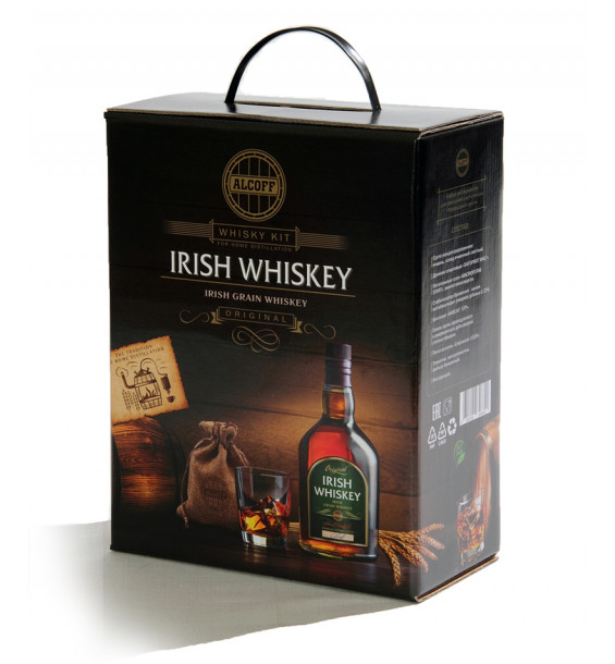 НАБОР ИНГРЕДИЕНТОВ ДЛЯ ДИСТИЛЛЯЦИИ PREMIUM IRISH WHISKEY (Ирландский Зерновой Виски)